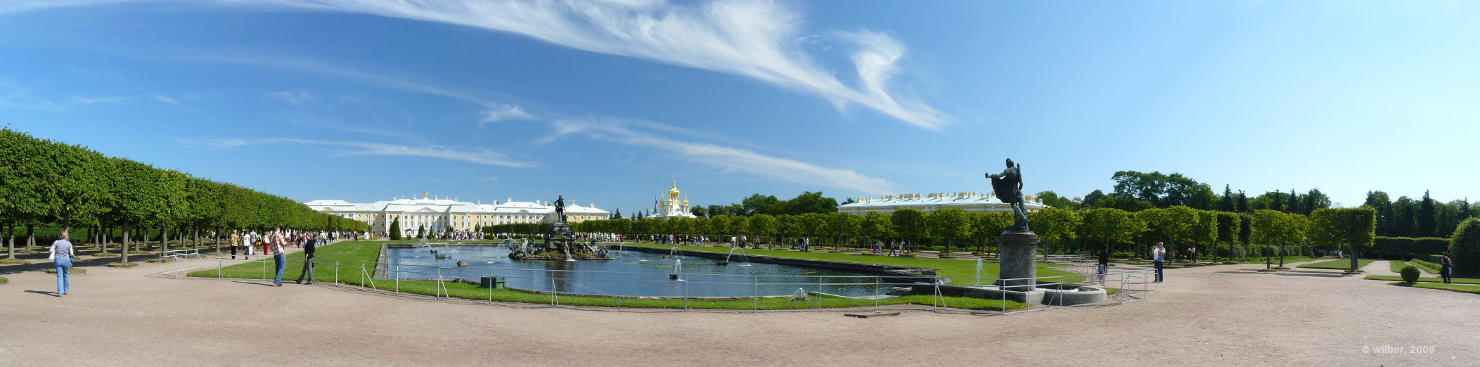 Петергоф, Верхний парк